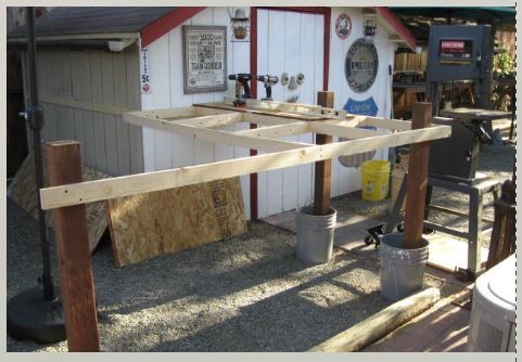 Build a new table for the logging area